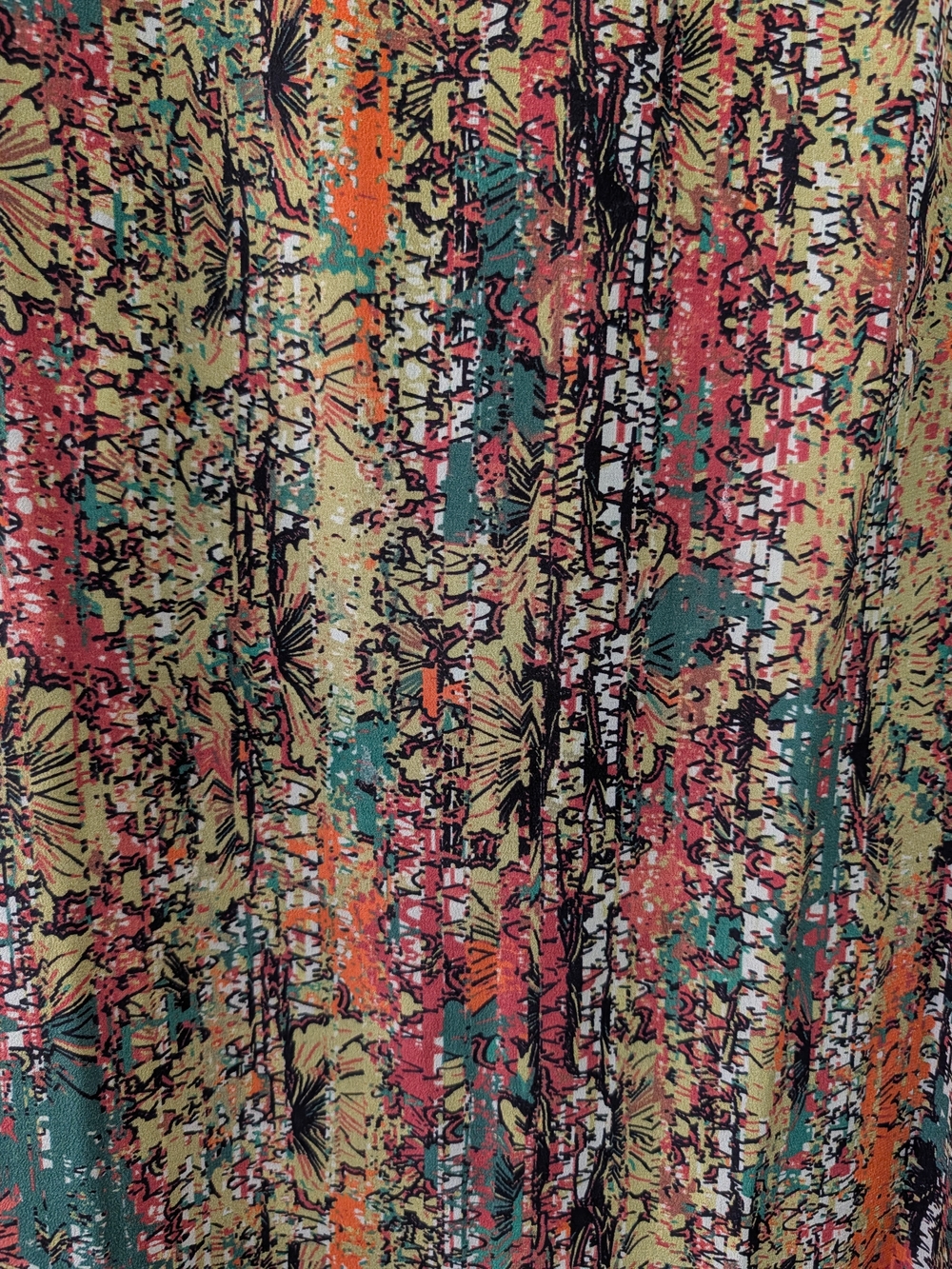 Missoni 100% Silk Shift Dress | Multicolor Abstract Print | IT/EU 42 - Picture 2 of 7